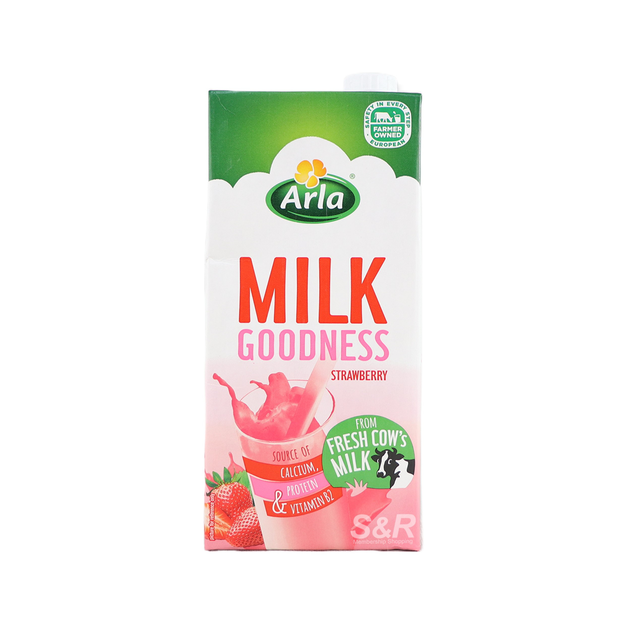 Arla Strawberry UHT Milk 1L